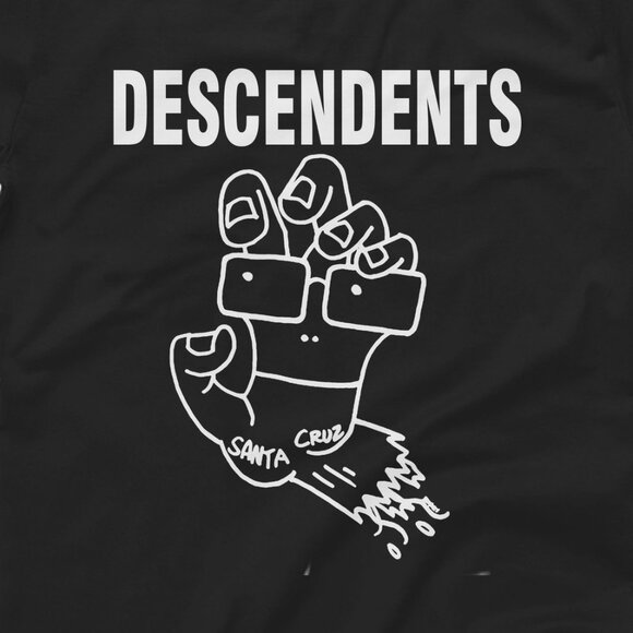 Descendents Santa Cruz Punk Band Shirt Retro Music Graphic Tee Unisex Fan Tee103 - Picture 2 of 5